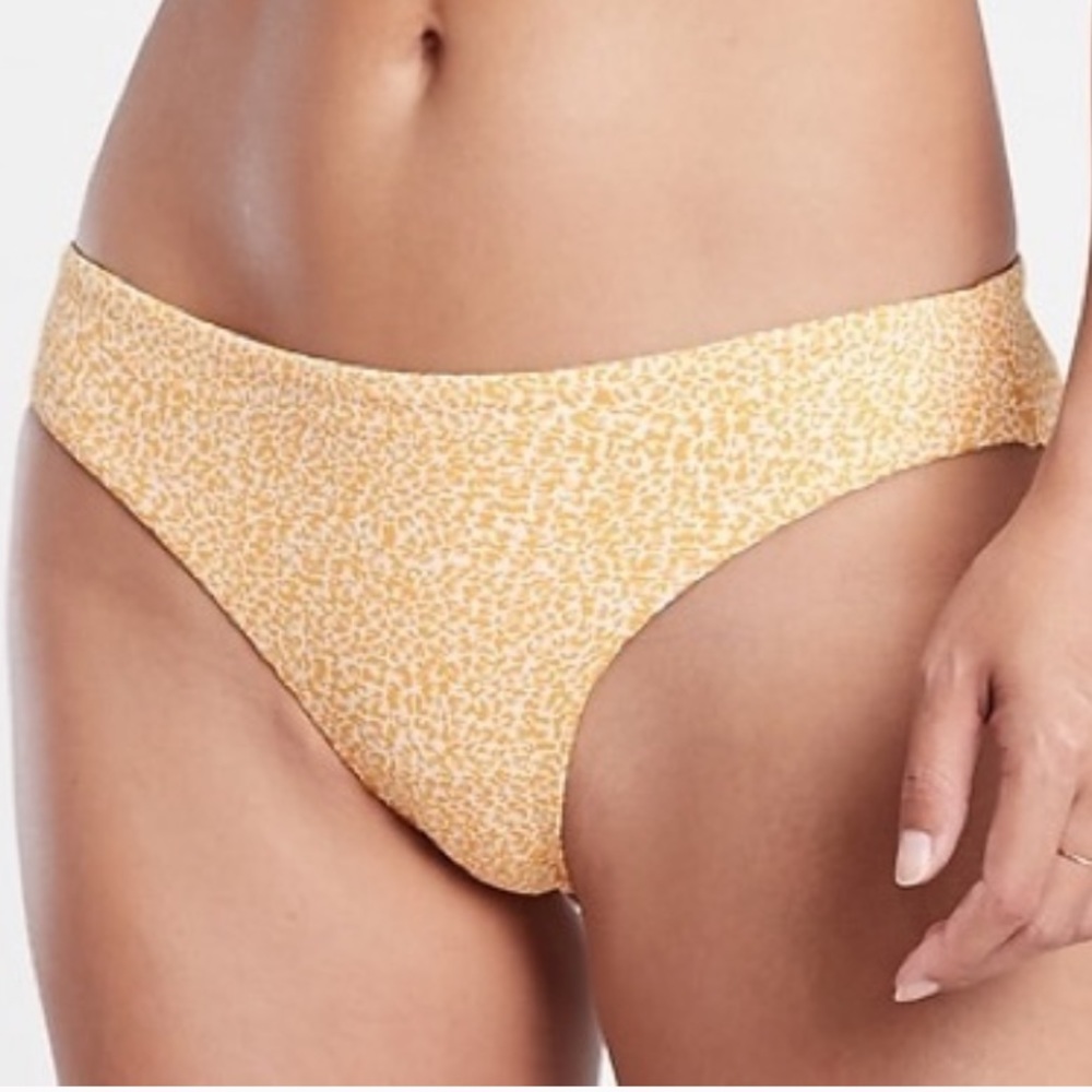 Athleta Textured Bikini Bottom size XL , NWT